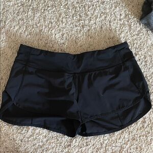 Lululemon Athletica Black Athletic Shorts